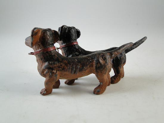   Dachshund Weiner Dog Statue Figurine Miniature Antique Old  