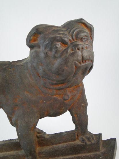   Figural Doorstop English Bull Dog Bulldog LACS Victorian 1800s  