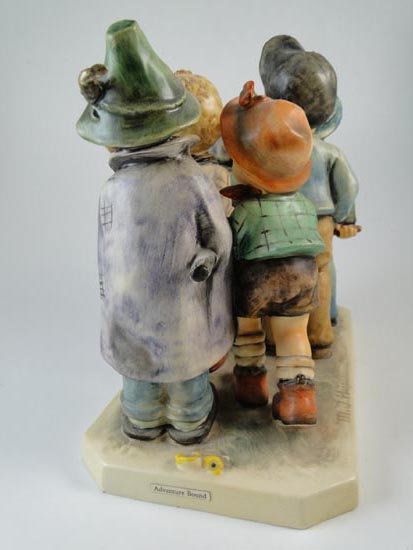 Vintage Goebel Hummel Figurine Adventure Bound Statue HUGE 347 TMK 5 