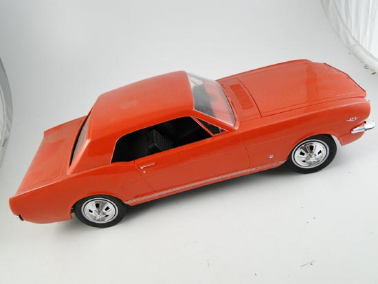 1966 Ford mustang promotional battery toy car #6