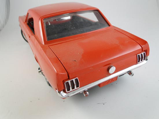 1966 Ford mustang promotional battery toy car #9