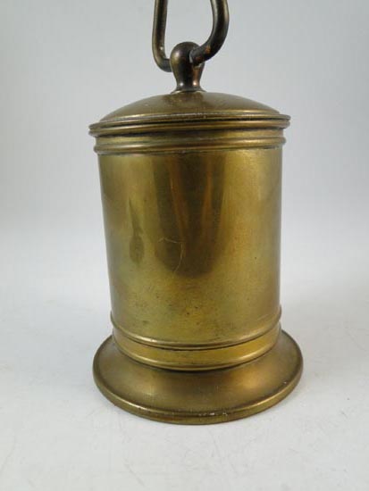 Vintage Park Sherman Brass Cigarette Holder Desk Case Smoking Stand Old ...